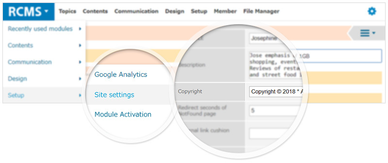 Site Basic Settings