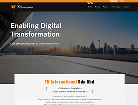 TK International Corporate Website